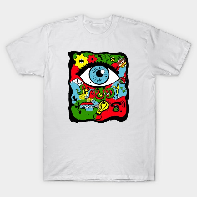 I Study Engineering T-Shirt by Lunatic Painter